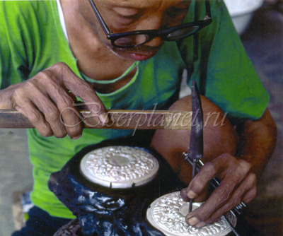 Серебряное бусины Бали (1)
